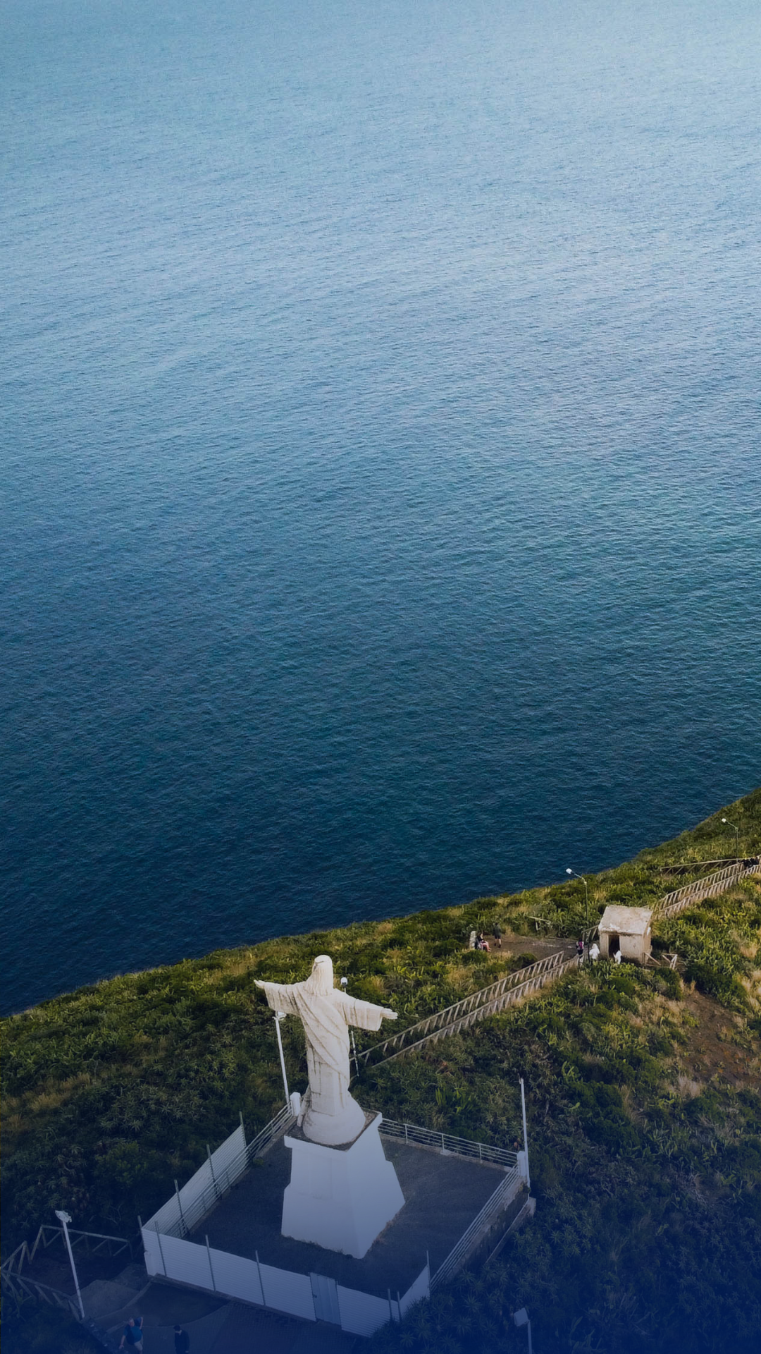 The statue of Christ King in Garajau, a must see place in Madeira